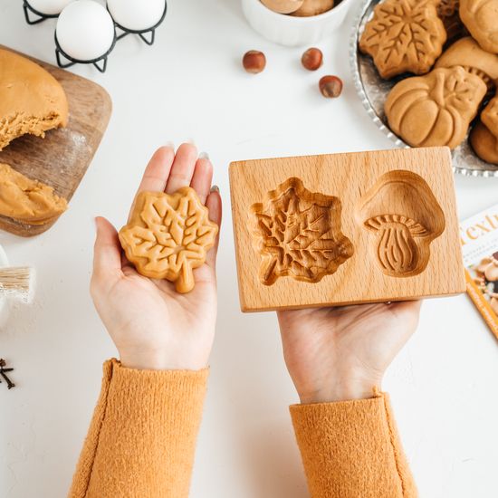 Пряничная форма Грибочек&листочек