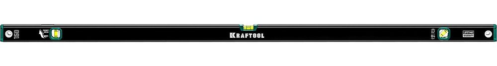 Kraftool 1500 мм, уровень с зеркальным глазком