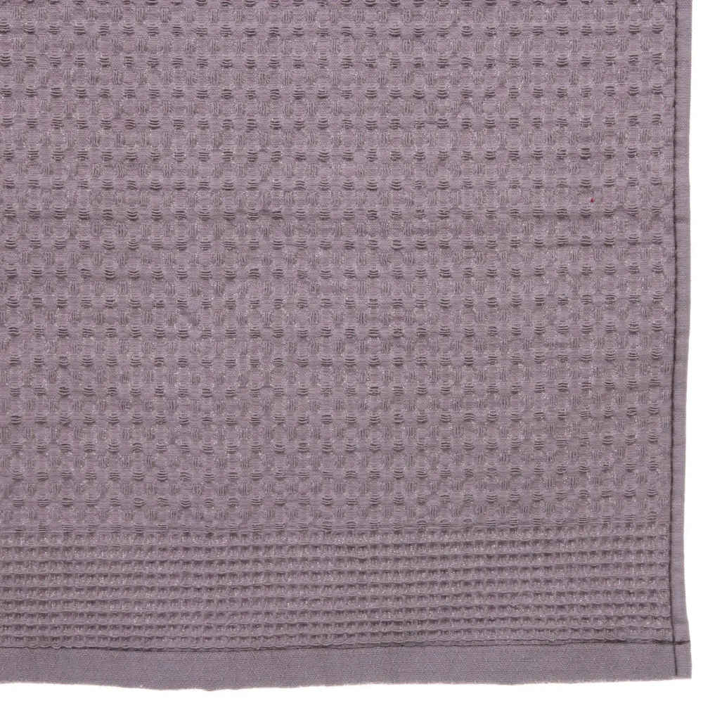 Полотенце вафельное 38*60см «Waffle» плотность 270гр/м, цвет серый 10330