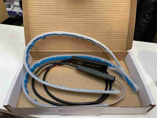 45 см / Светодиодная лента (45 см.) двух режимная (ДХО+поворотник), TG (2 шт./ комплект)