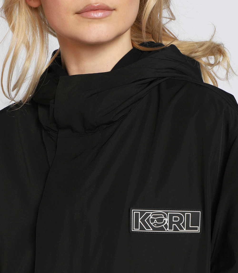 пальто ikonik 2.0 Karl Lagerfeld - черный(230W1580)