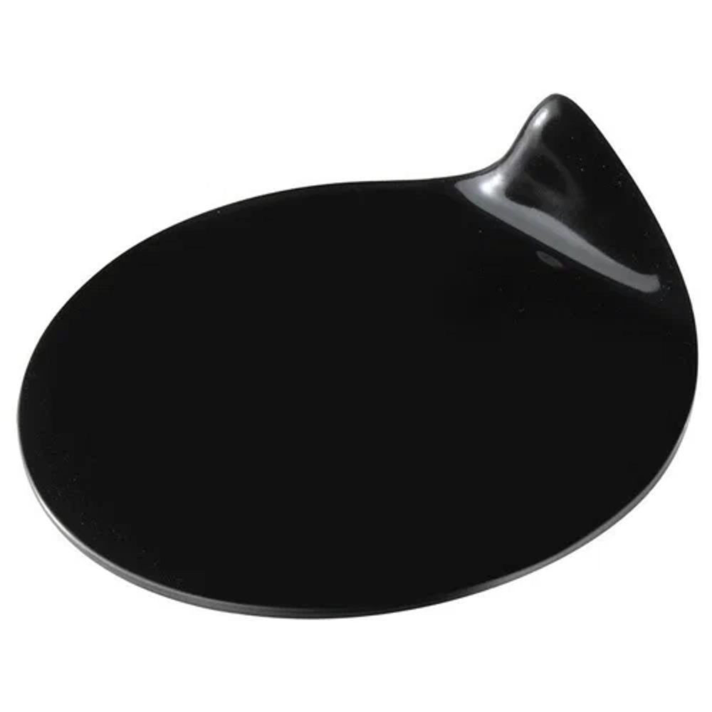 Подложка - поднос для пирожного пластик 94х110х17 мм круглая