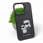 Чехол Lagerfeld Karl&Choupette Hard для iPhone 15pro