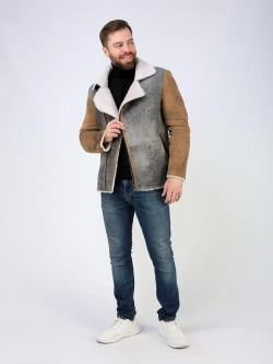 Дубленка зимняя натуральная косуха