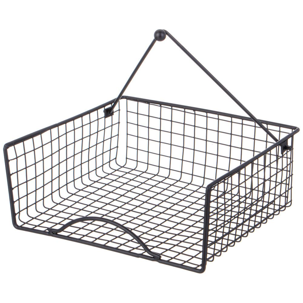 САЛФЕТНИЦА AGNESS 19*19*8СМ ЧЕРНАЯ (КОР=12ШТ)