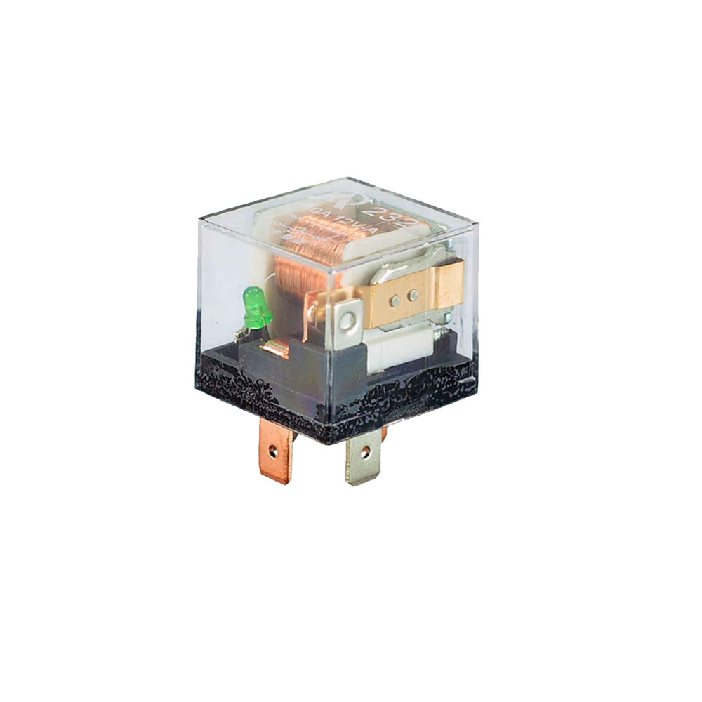 Реле 5-ти контактное 80А 12V прозрачное