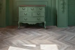 Vinilam Parquet Chevron Glue Шеврон Шампань, 2,86 м²