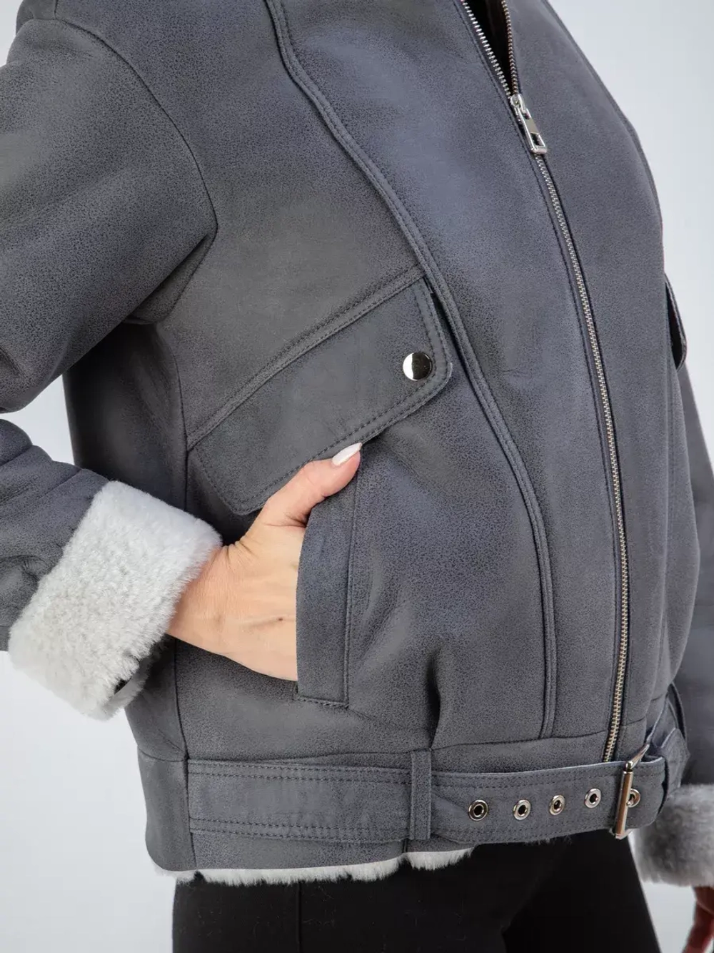 Дубленка зимняя натуральная Турция