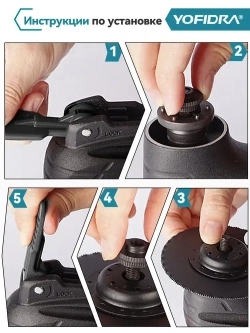Реноватор многофункциональный Yofidra (22 насадки), 600 Вт, 20000 об/мин, с 2 батареями