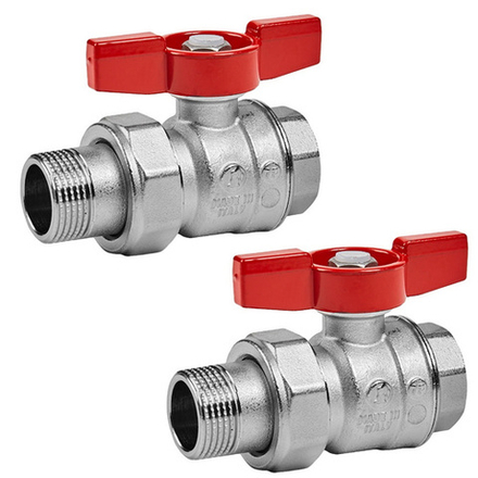 Кран шар. с америк. 1"ВН б. GIACOMINI