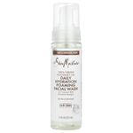SheaMoisture, 100% кокосовое масло первого отжима, увлажняющая пенка для ежедневного умывания, 222 мл (7,5 жидк. унц.)