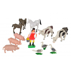 Игровой набор Eichhorn -  Деревянная Ферма + 23 фигурки 4304 / артикул   4304  / GTIN 4003046043044