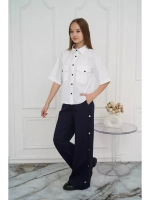 Брюки для девочки подростковые оверсайз