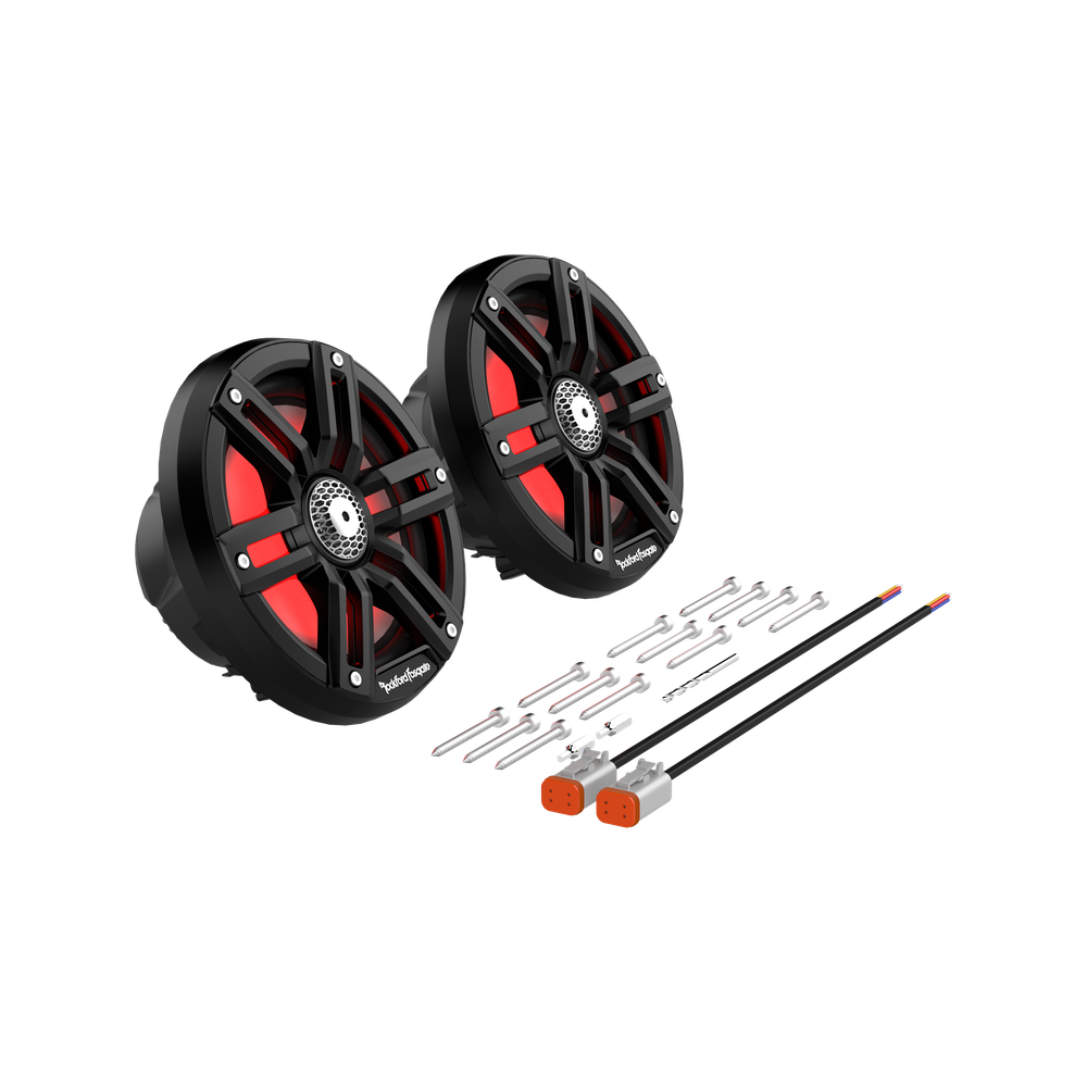 Влагозащищенные динамики 6.5" Rockford Fosgate M2-65B черные (150Вт/600Вт max)
