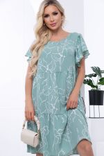 Платье "Ветер перемен" (нежная мята) П7017 LT Collection (Акция)