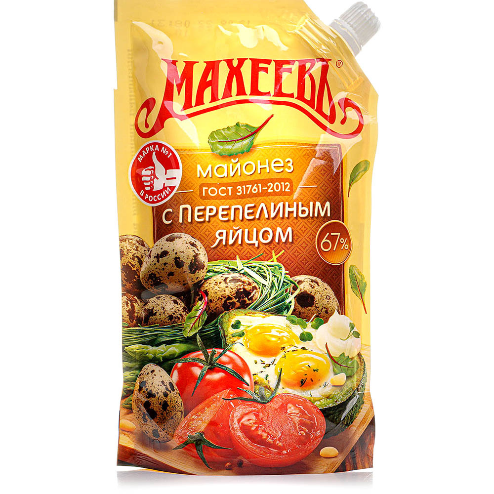 Майонез Махеевъ с перепелиным яйцом 770 гр