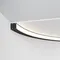 Радиусный профиль 35x35 D1500мм внутренний 1/4 круга черный Led Strip alm-3535r-b-in-90°-1.5m