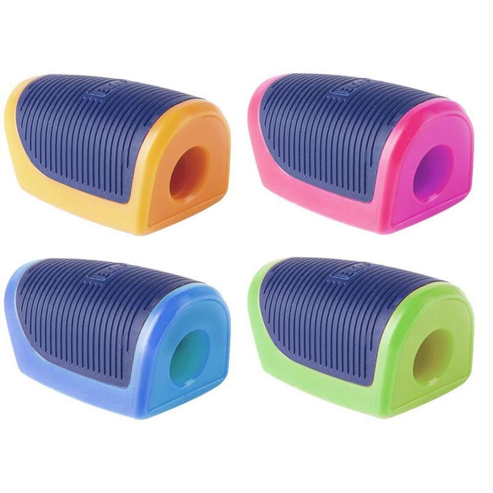 Точилка "Blitz" 1 отвер. контейнер, в ассорт. (Berlingo)