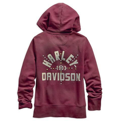 Толстовка s Wine Hoodie Harley-Davidson