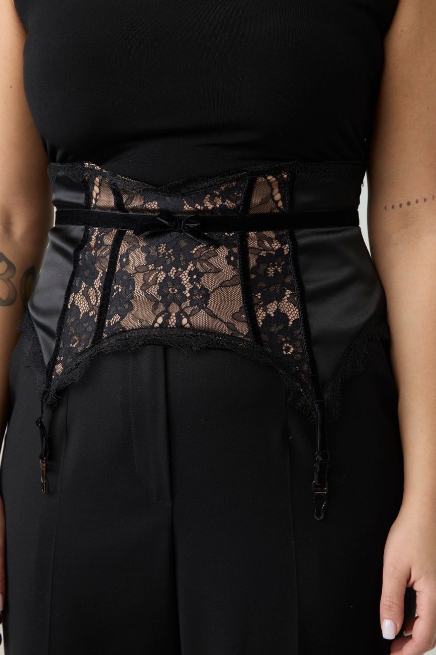 Пояс корсетный, черный