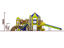 Игровой комплекс 07105.21 для детей 6-12 лет для уличной площадки