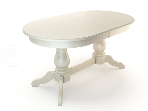 Стол Велес №1 эмаль 1500х900 (+400) (Крем) СтулБери