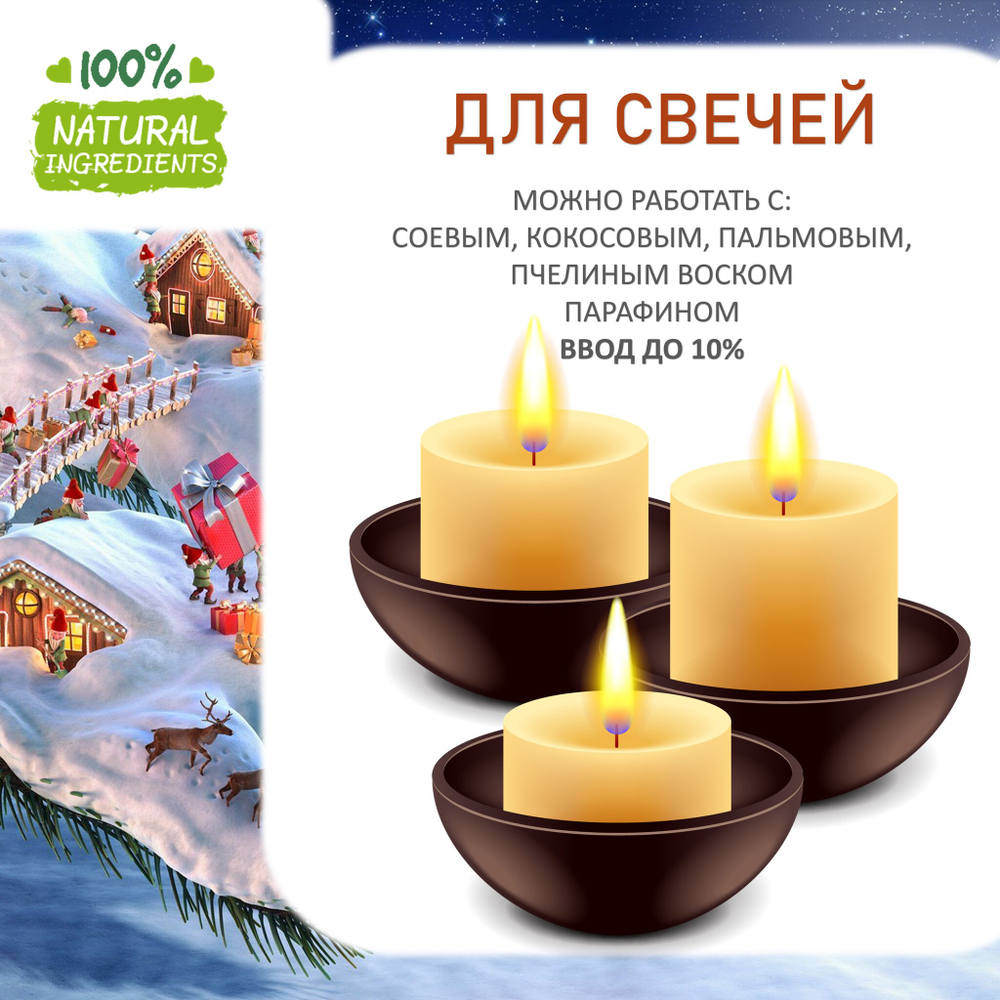 Зимняя сказка, отдушка для свечей и мыла