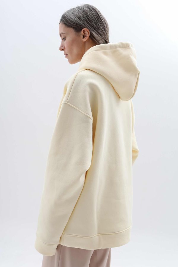 Худи Warm Василек Экрю - фото 4