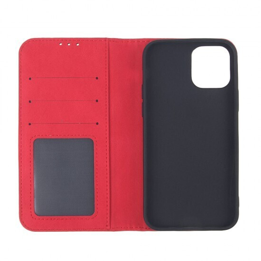 Чехол-книжка для iPhone 12 Pro Max, 012557 Красный