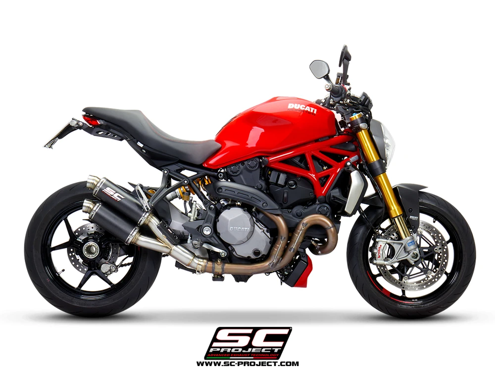 Выхлоп SC-Project Twin GP carbon