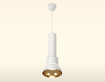XP8110007 SWH/PYG/CL белый песок/золото желтое полированное/прозрачный GX53