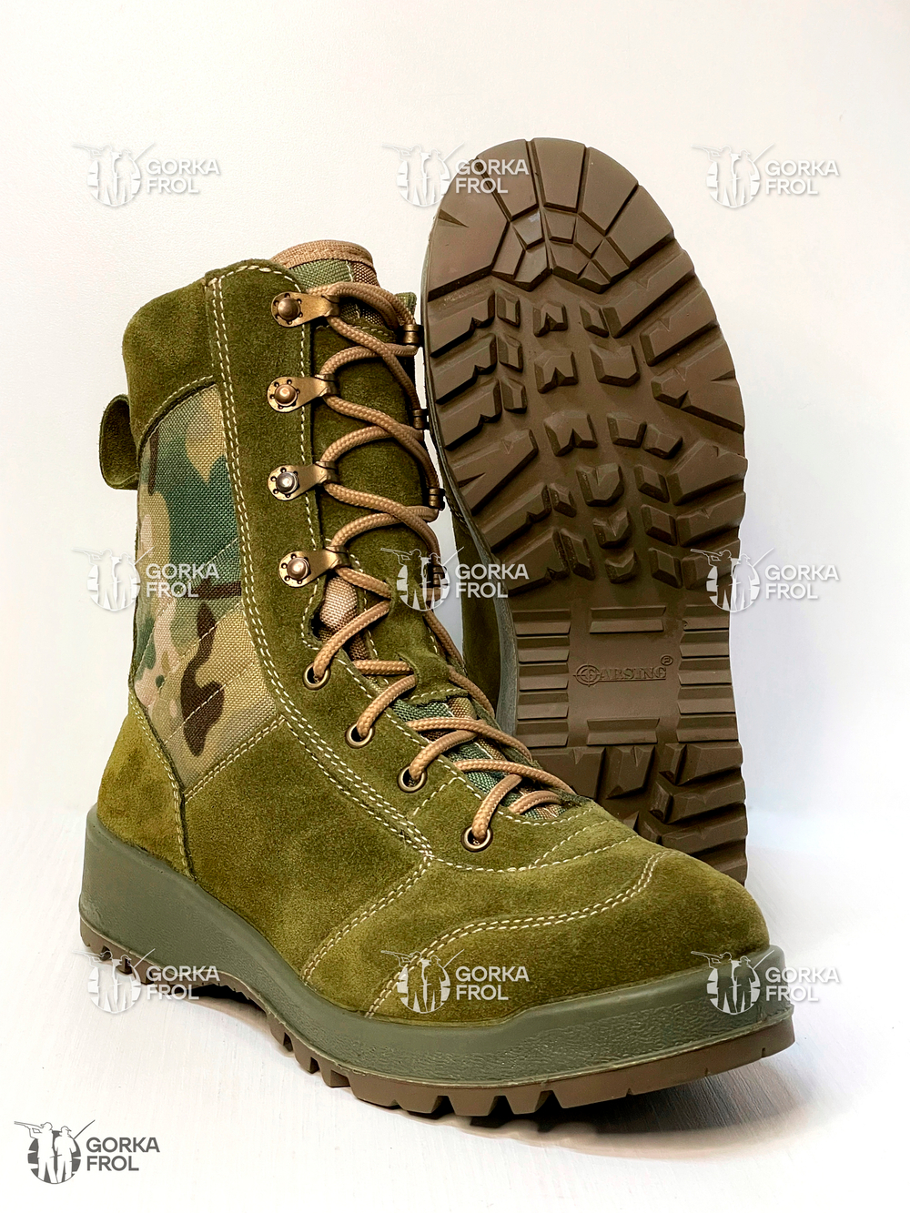 Ботинки с высоким берцем Garsing 500339 «Urban G.R.O.M», цвет Мультикам