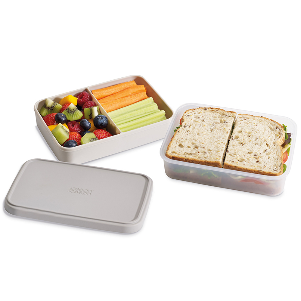 Ланч-бокс компактный goeat™ серый