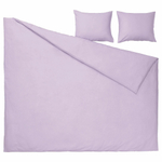 Комплект постельного белья IKEA NATTSVARMARE (НАТТСВАРМАРЕ), Двуспальный, Сиреневый, 240x220, 50x80 см