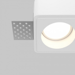 Встраиваемый светильник Maytoni Technical Gyps Modern DL123-GU10-02-W