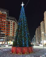 Уличная гирлянда "Динамика GT" (24В) - для елок от 3 до 18 м