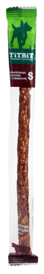 Лакомство для собак Жевательные палочки с говядиной, 10г ТитБит