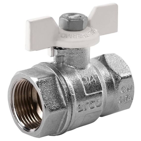Кран шаровый Royal Thermo EXPERT TEFLON 3/4quot;, ВВ, бабочка