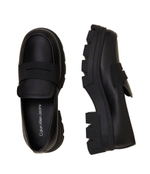 Кожаные лоферы CALVIN KLEIN JEANS - черный(YW0YW01120)