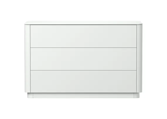 Комод Tammi 3 ящика ширина 120 см (белый)