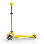 Самокат Mini Micro Deluxe Желтый LED Дисконт Box