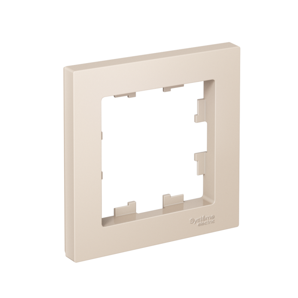 Рамка 1-м AtlasDesign беж. SE ATN000201