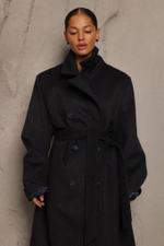 Пальто OVER миди