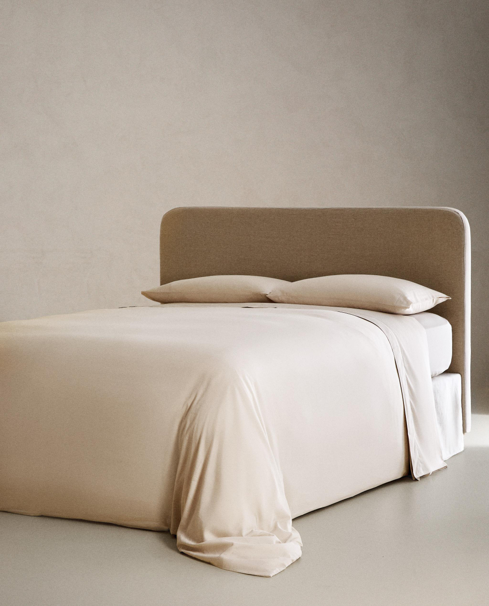 Пододеяльник Zara Home сатин, хлопок 100%, однотонный, 0136/088