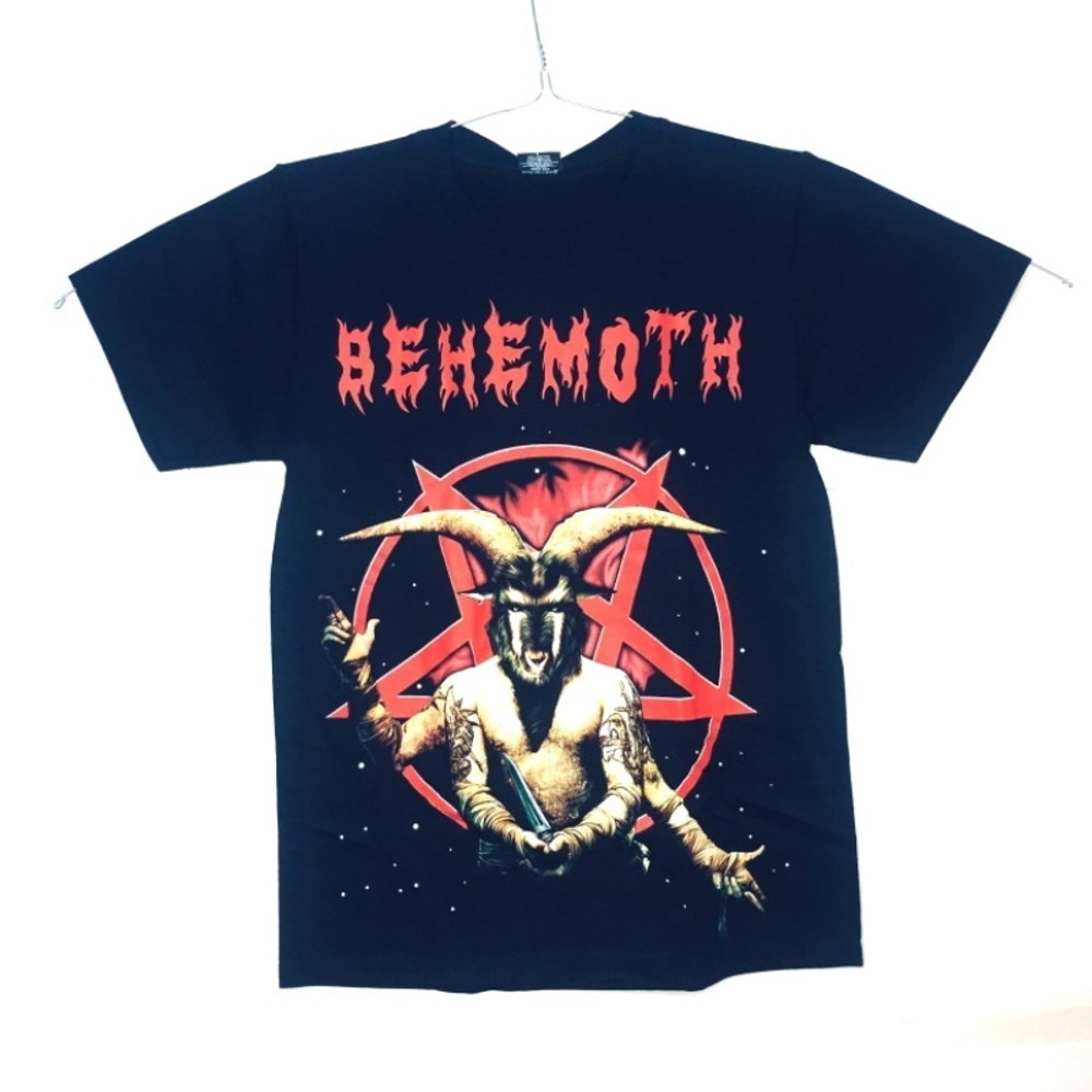 Футболка тайланд Behemoth Четырехрукий козел (XS)