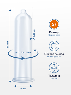 Презервативы MY.SIZE PRO размер 57 - 10шт