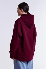 Худи Гербарий Клевер Warm Бордо