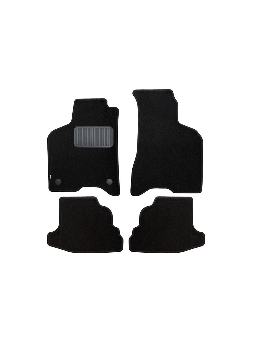 Коврики в салон для VOLKSWAGEN Lupo 1998-2005, хэтчбек, 4 шт. (текстиль) KLEVER02514001210KH