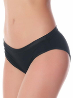 Трусы женские бикини Aura Satin черный