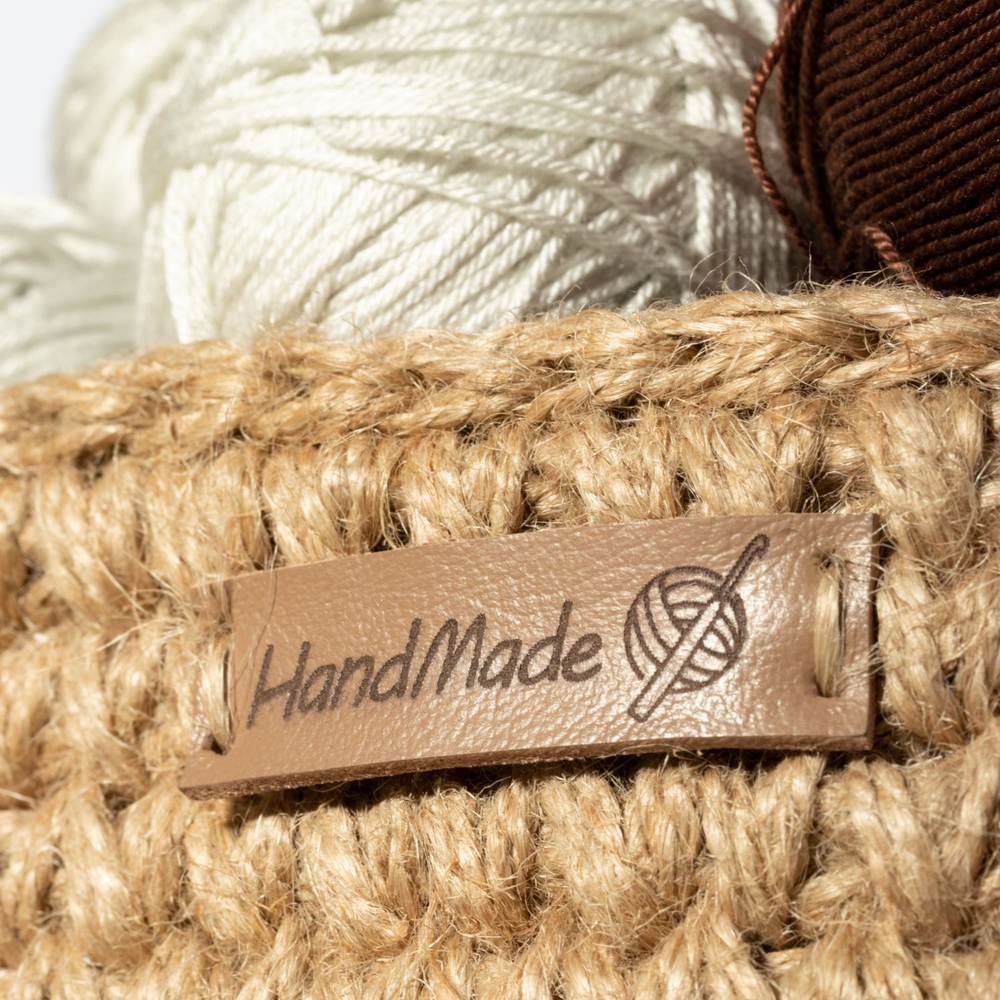 Набор бирок 10шт. Бирки для рукоделия с Вашим логотипом.